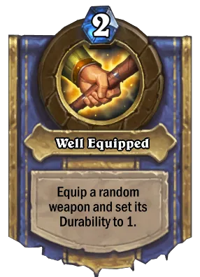 Well Equipped Card Image