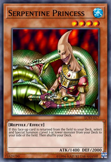 Serpentine Princess Card Image