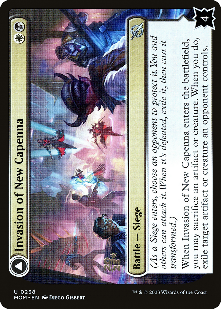 Invasion of New Capenna // Holy Frazzle-Cannon Card Image