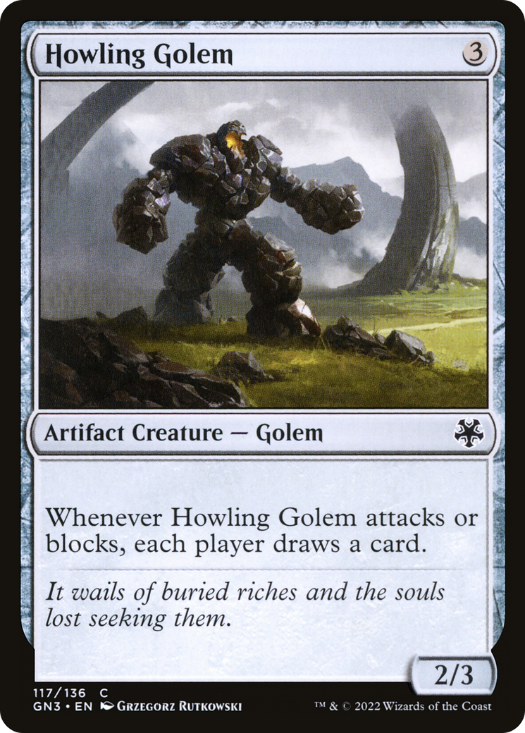 Howling Golem Card Image