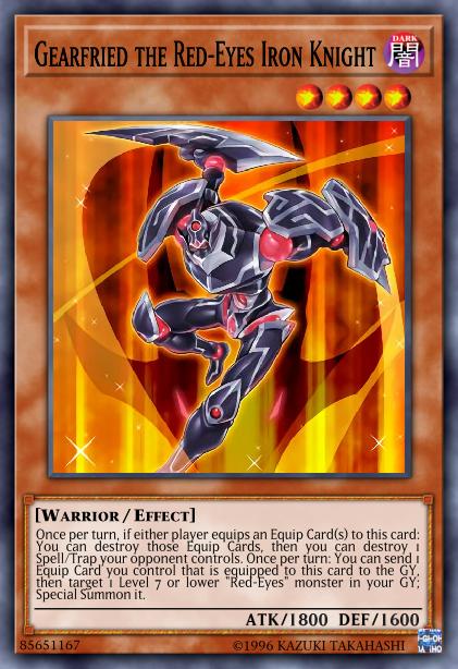 Gearfried the Red-Eyes Iron Knight Card Image