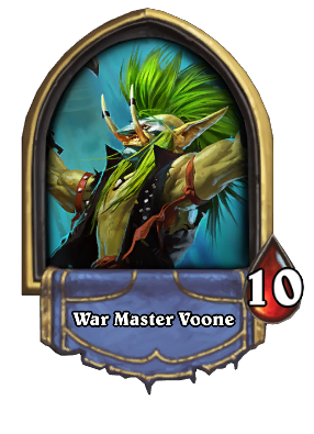 War Master Voone Card Image