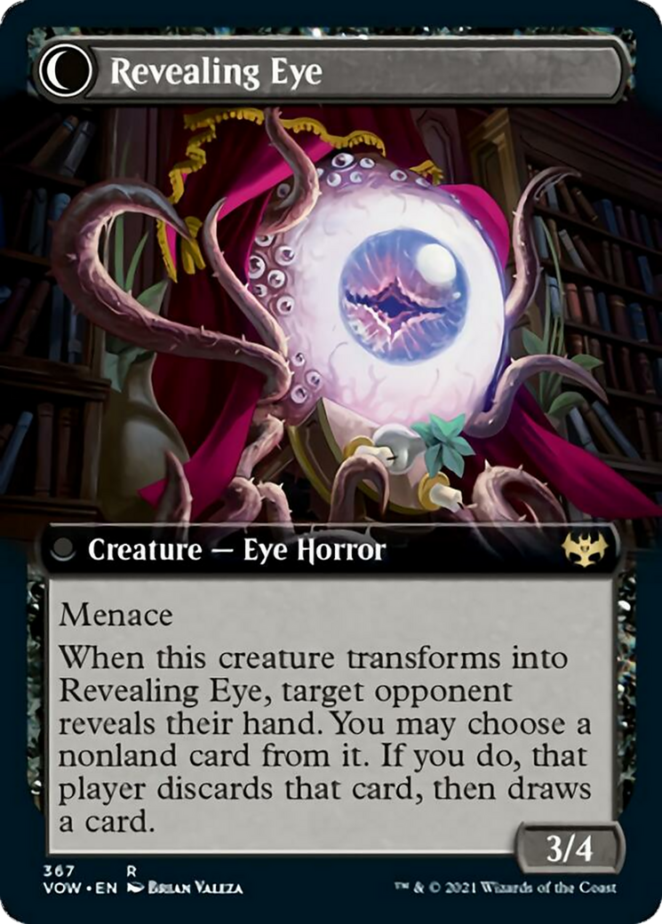 Concealing Curtains // Revealing Eye Card Image