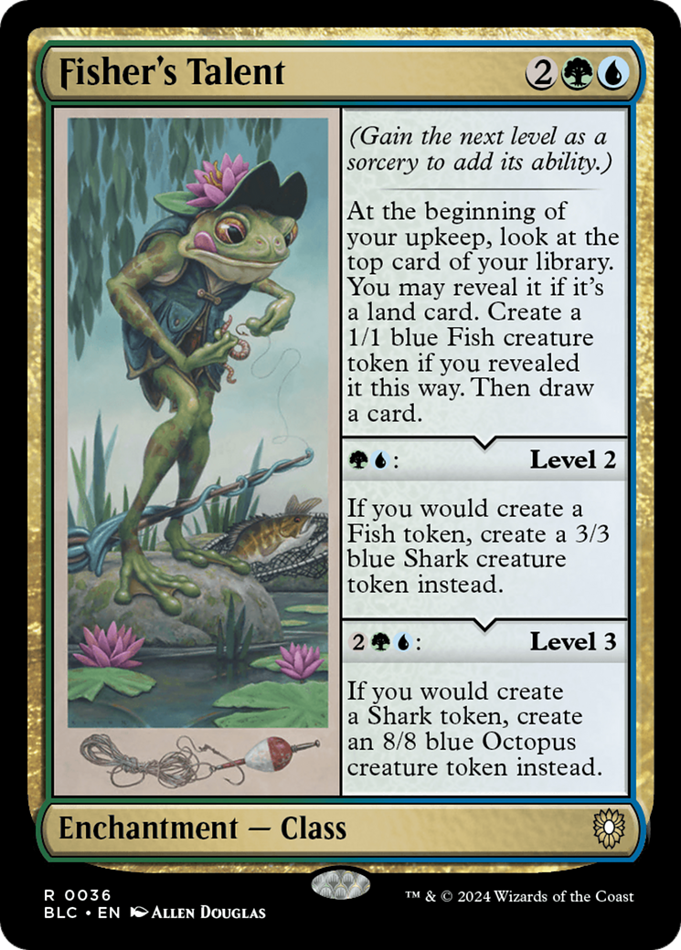 Fisher's Talent Card Image