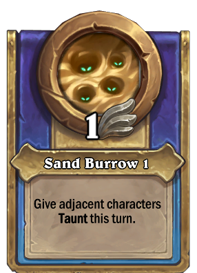 Sand Burrow 1 Card Image