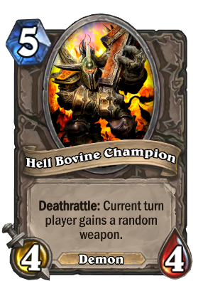 Hell Bovine Champion Card Image