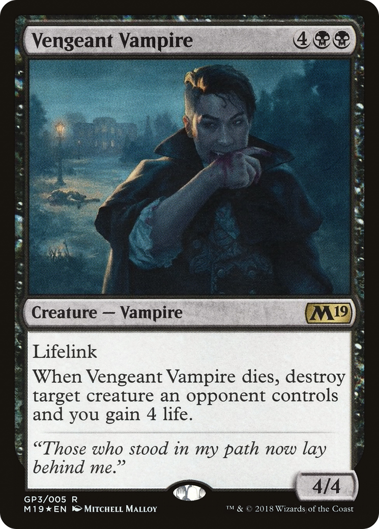 Vengeant Vampire Card Image