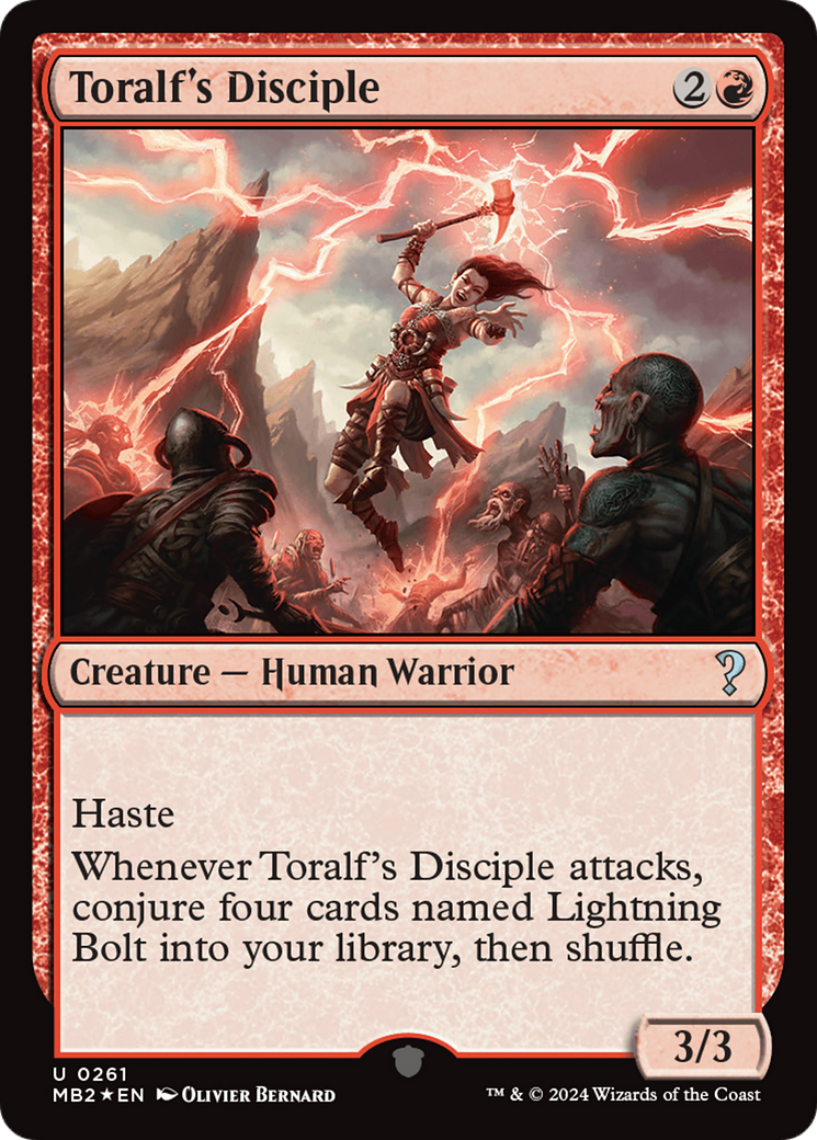 Toralf's Disciple Card Image