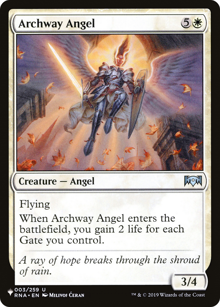 Archway Angel Card Image