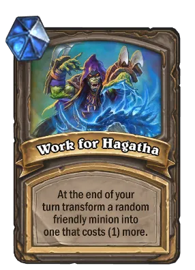 Work for Hagatha Card Image