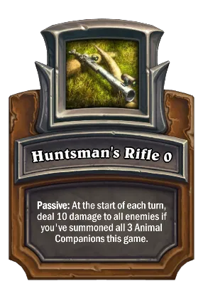 Huntsman's Rifle {0} Card Image