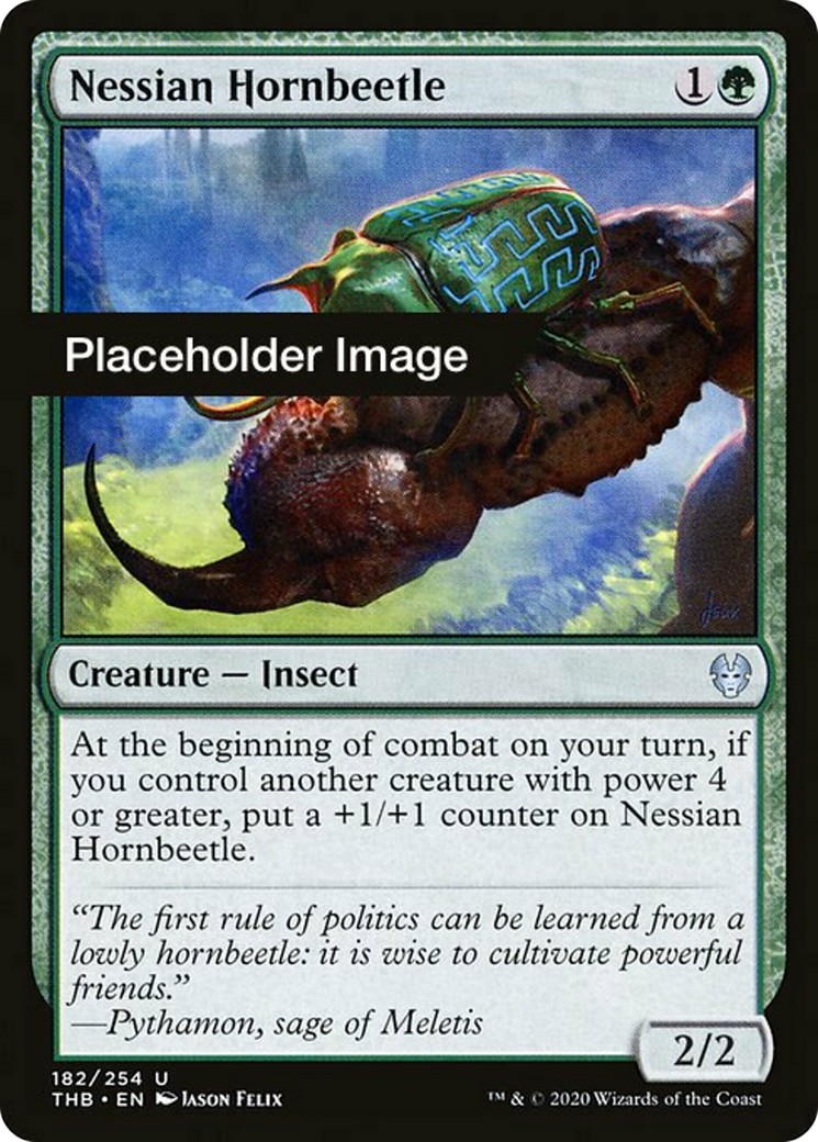 Nessian Hornbeetle Card Image