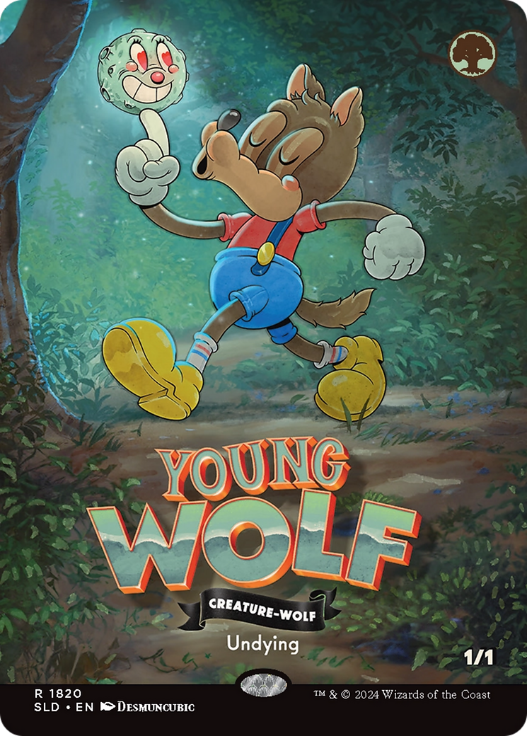 Young Wolf Card Image