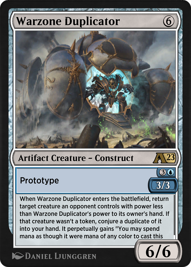 Warzone Duplicator Card Image