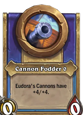 Cannon Fodder {0} Card Image