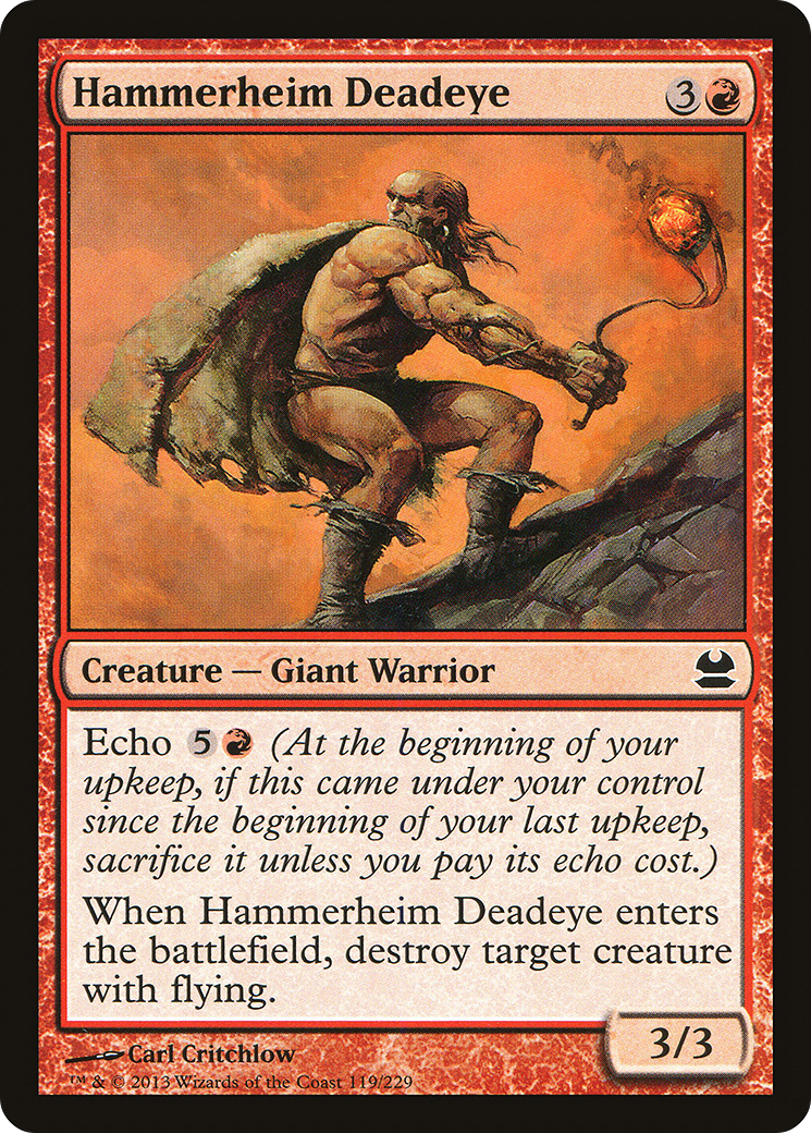 Hammerheim Deadeye Card Image