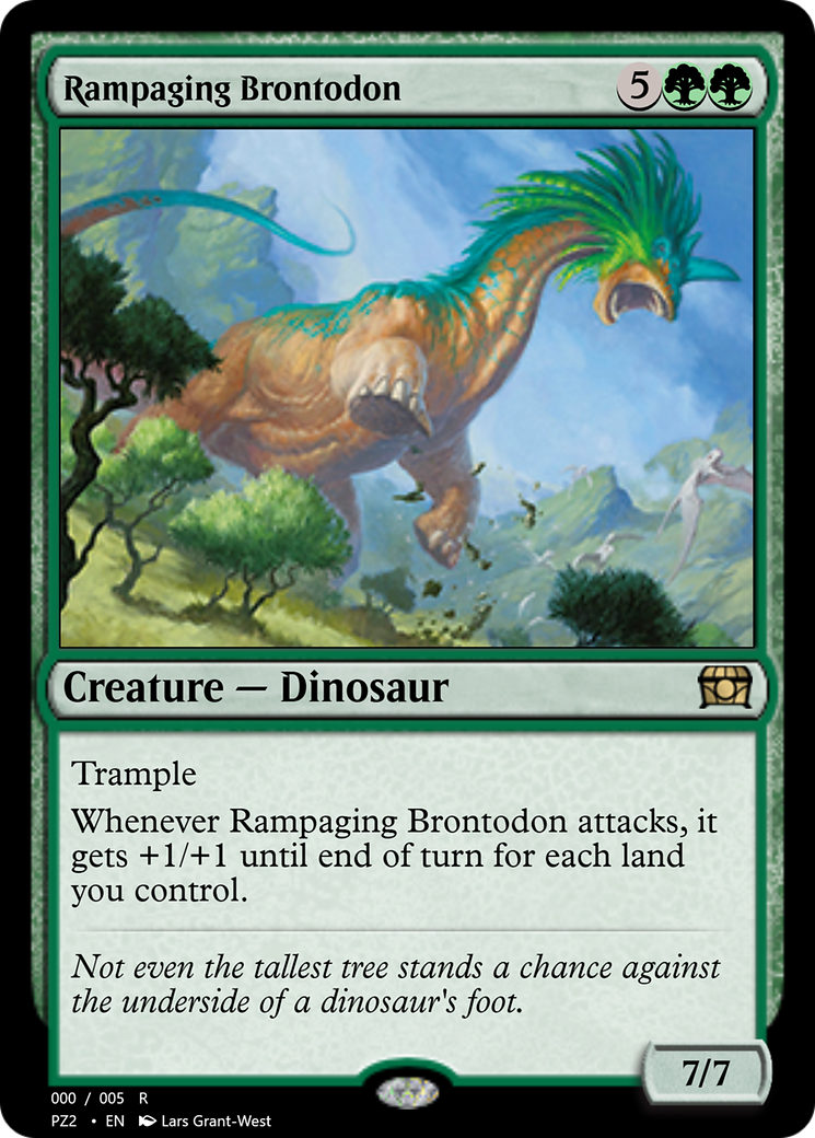 Rampaging Brontodon Card Image