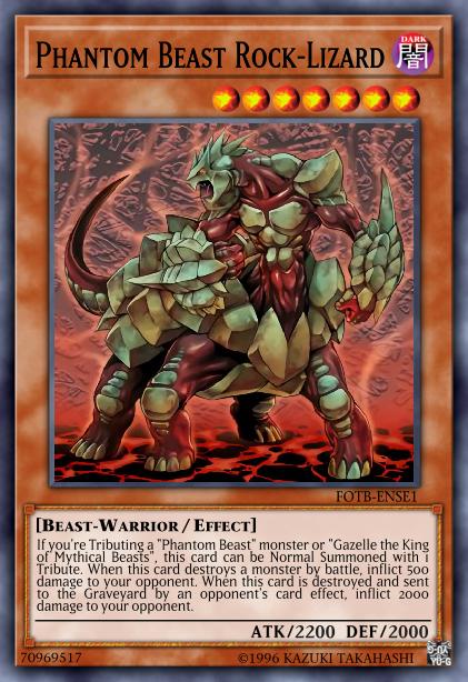 Phantom Beast Rock-Lizard Card Image