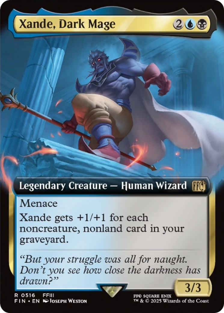Xande, Dark Mage Card Image
