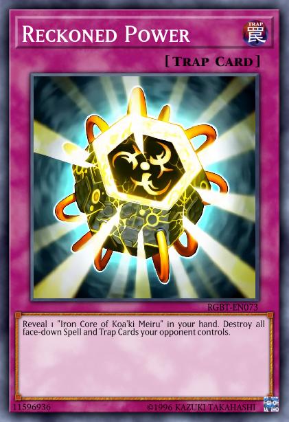 Reckoned Power Card Image
