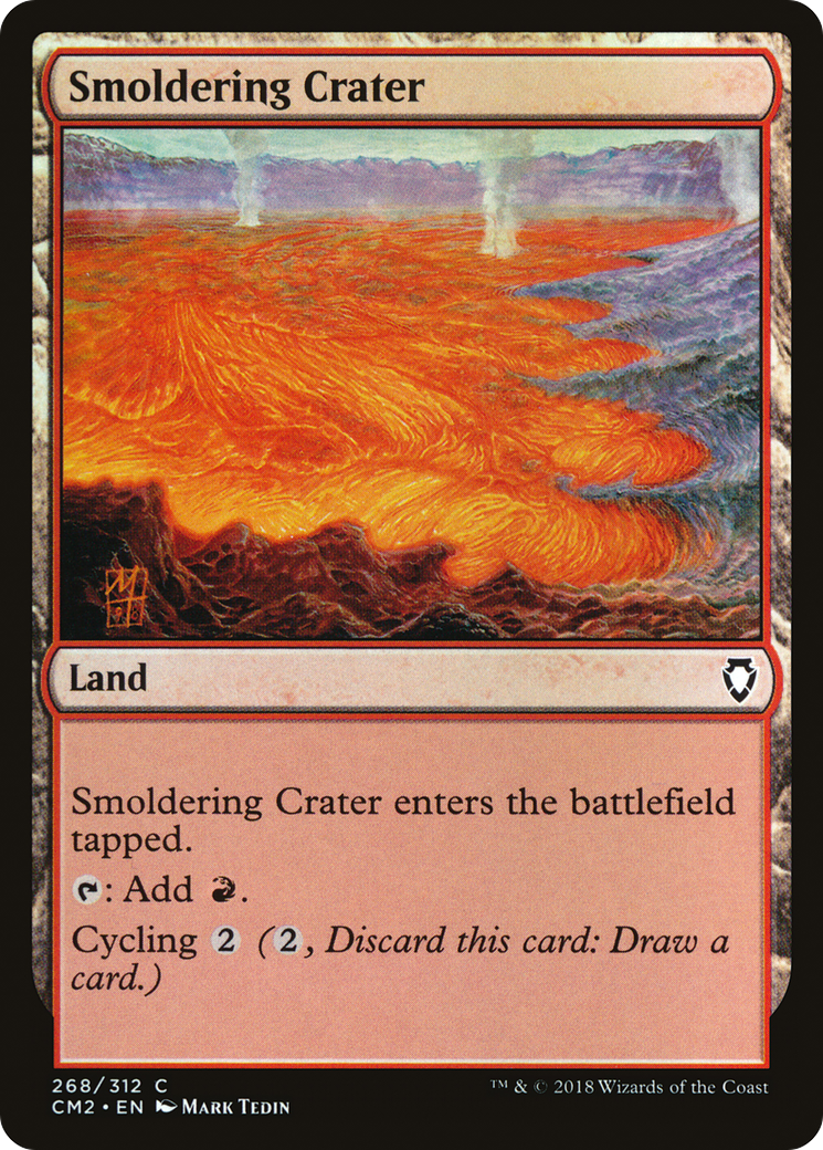 Smoldering Crater Card Image