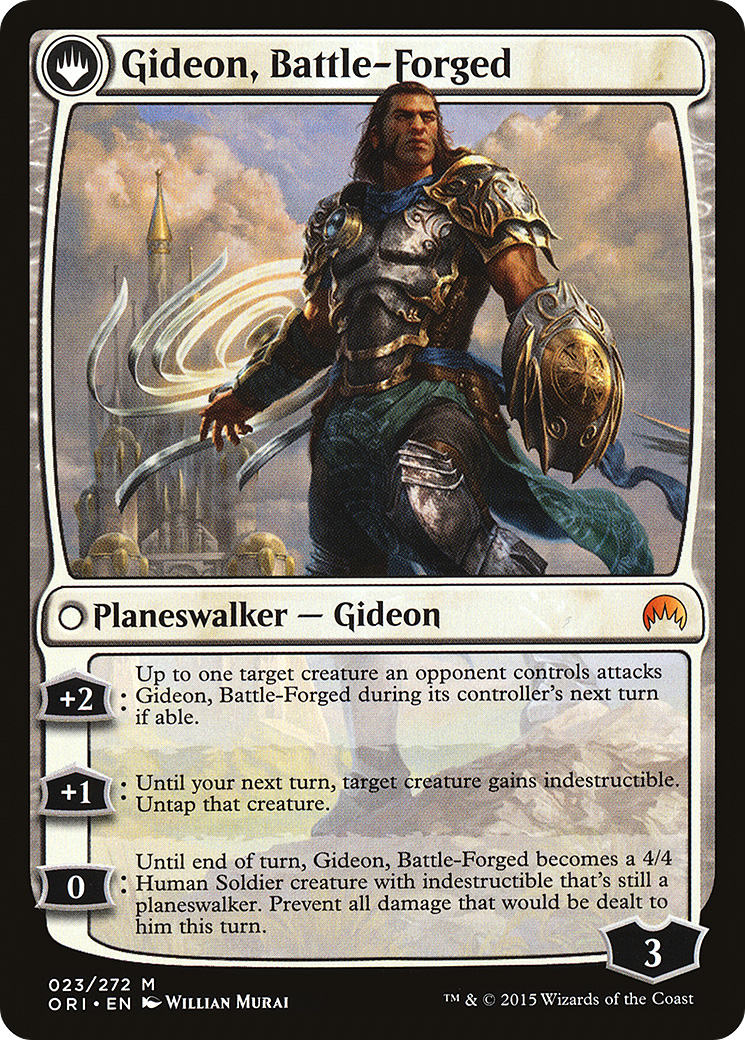 Kytheon, Hero of Akros // Gideon, Battle-Forged Card Image