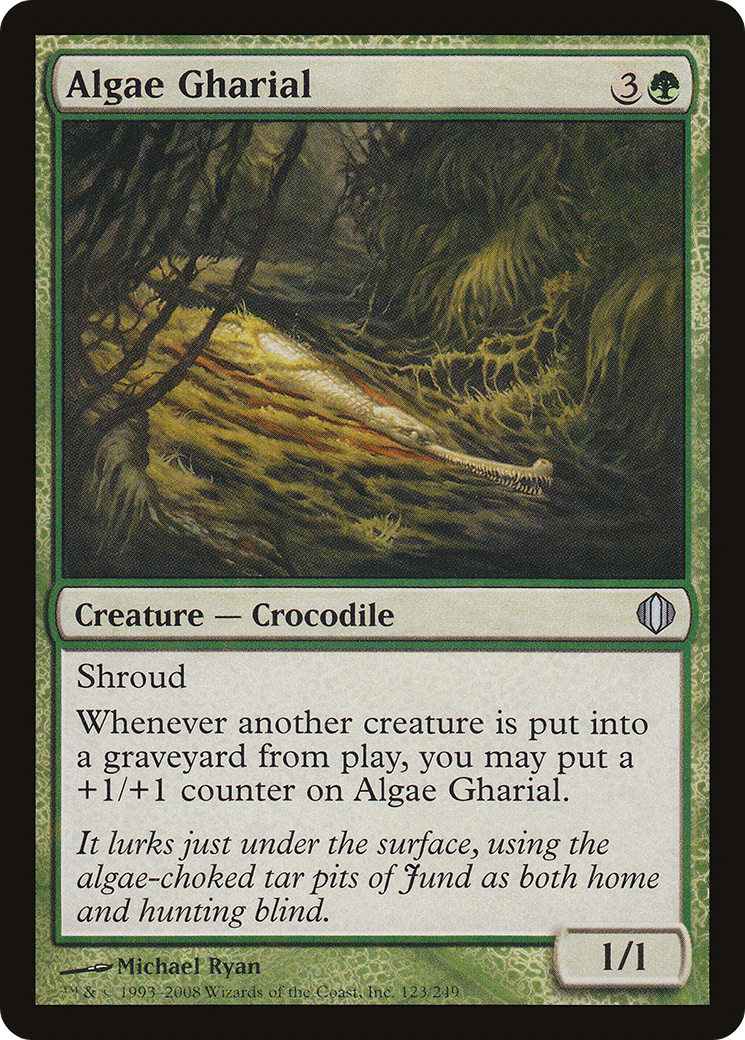 Algae Gharial Card Image
