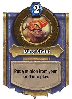 Dirty Cheat Card Image