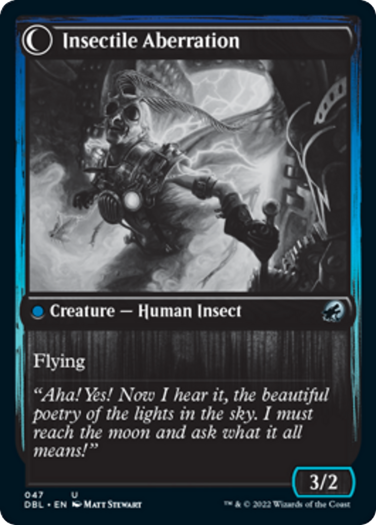 Delver of Secrets // Insectile Aberration Card Image