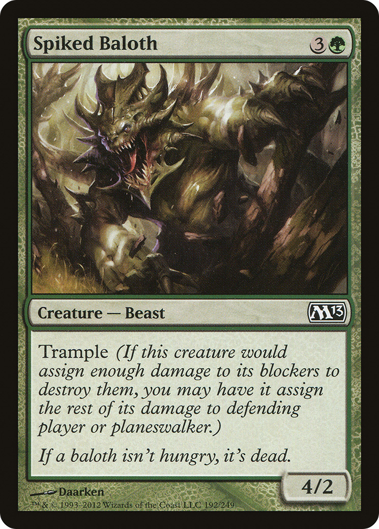 Spiked Baloth Card Image