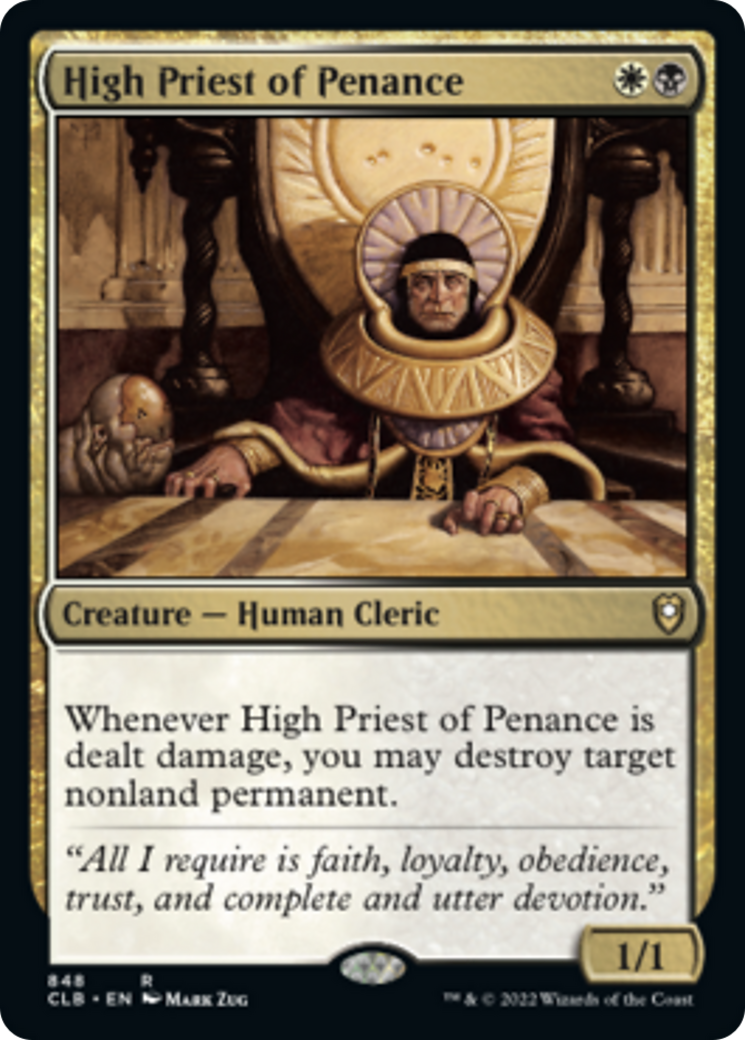 High Priest of Penance Card Image