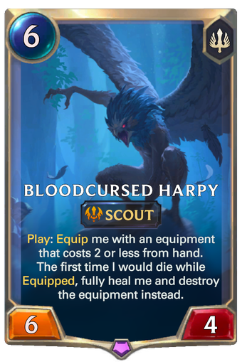 Bloodcursed Harpy Card Image