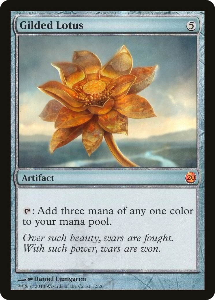 Gilded Lotus Card Image