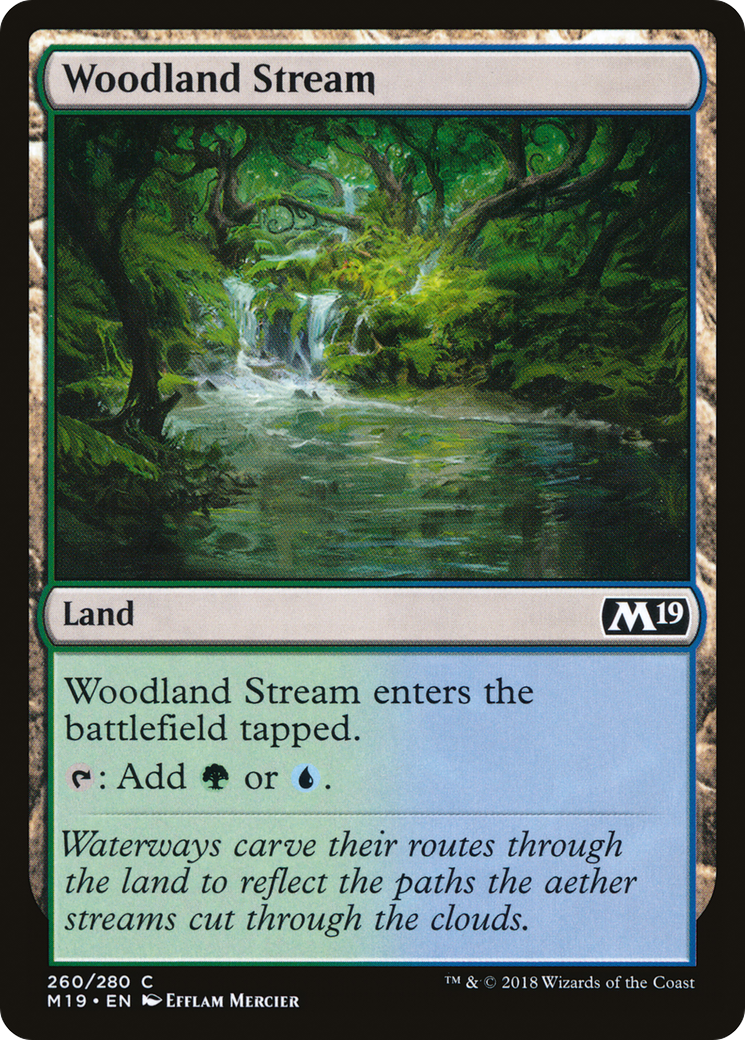 Woodland Stream Card Image