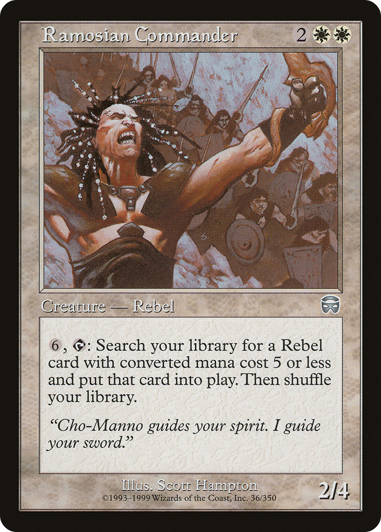 Ramosian Commander Card Image