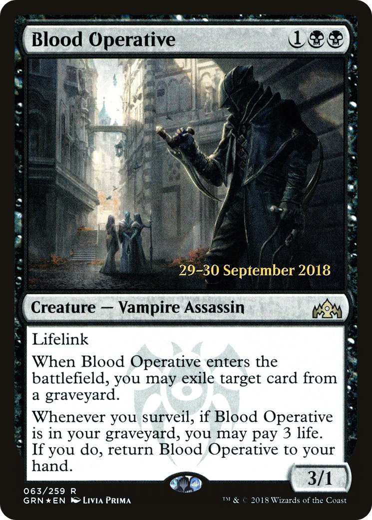 Blood Operative Card Image