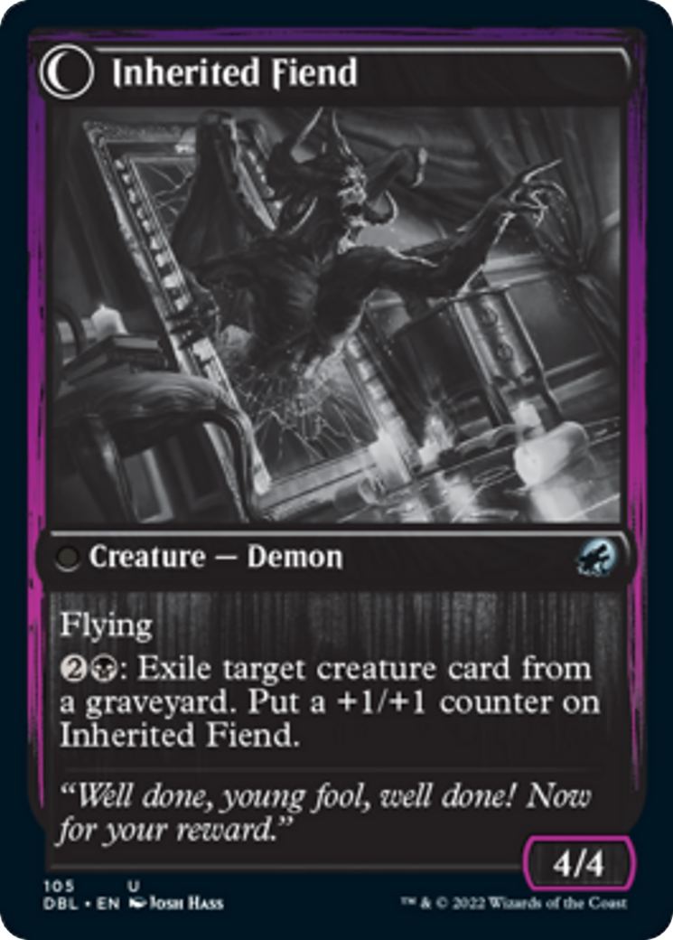Heirloom Mirror // Inherited Fiend Card Image