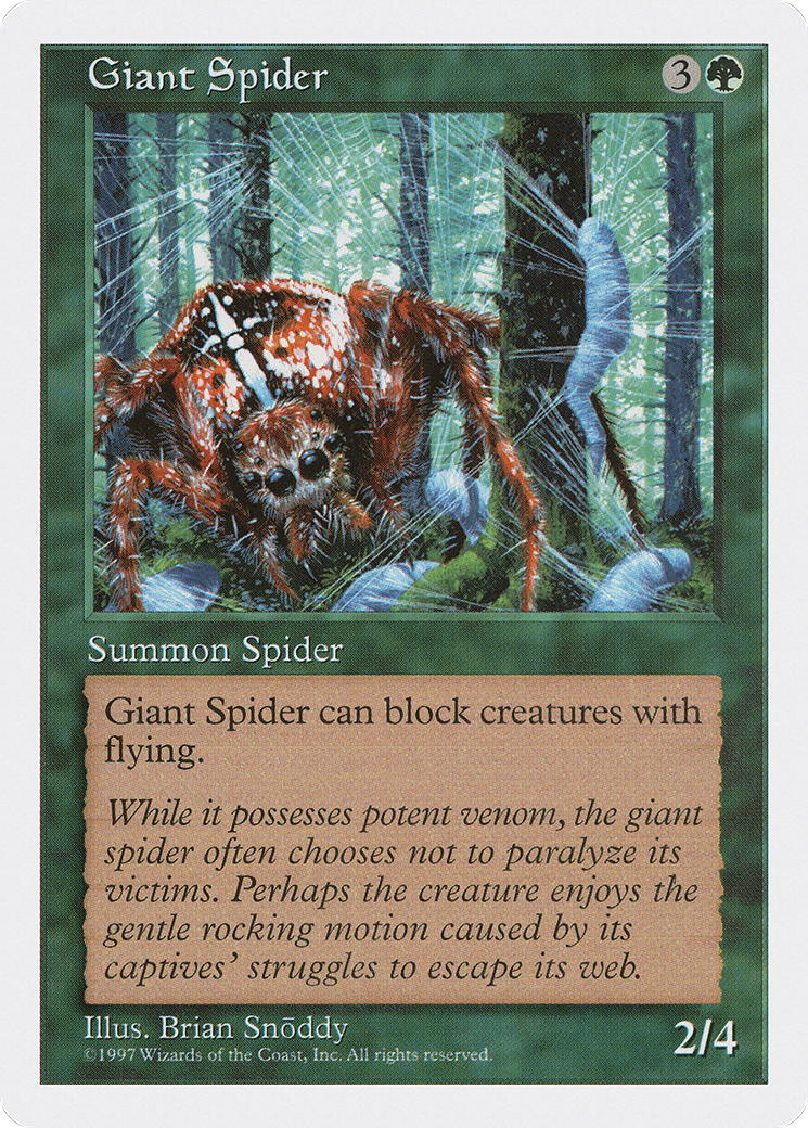 Giant Spider Card Image