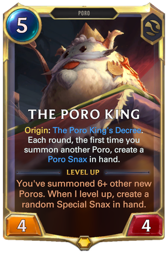 The Poro King Card Image