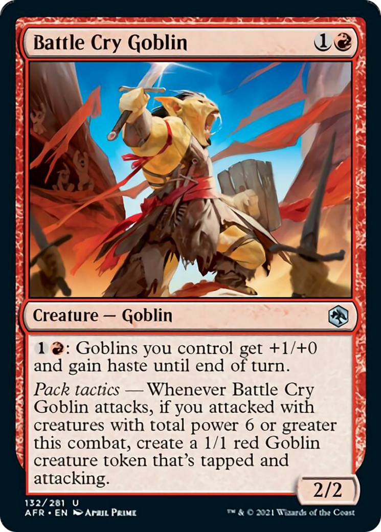 Battle Cry Goblin Card Image