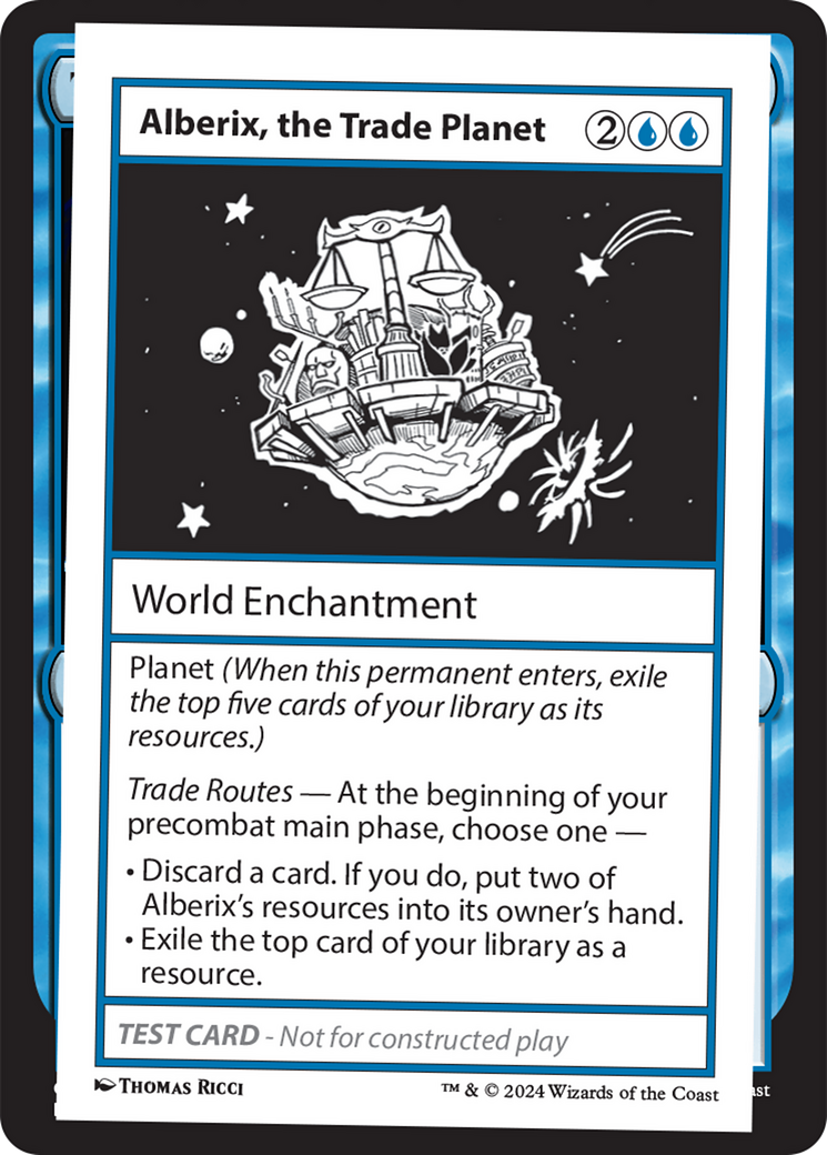 Alberix, the Trade Planet Card Image