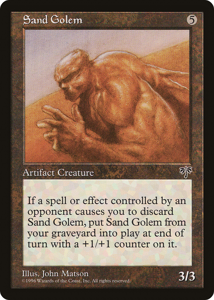 Sand Golem Card Image