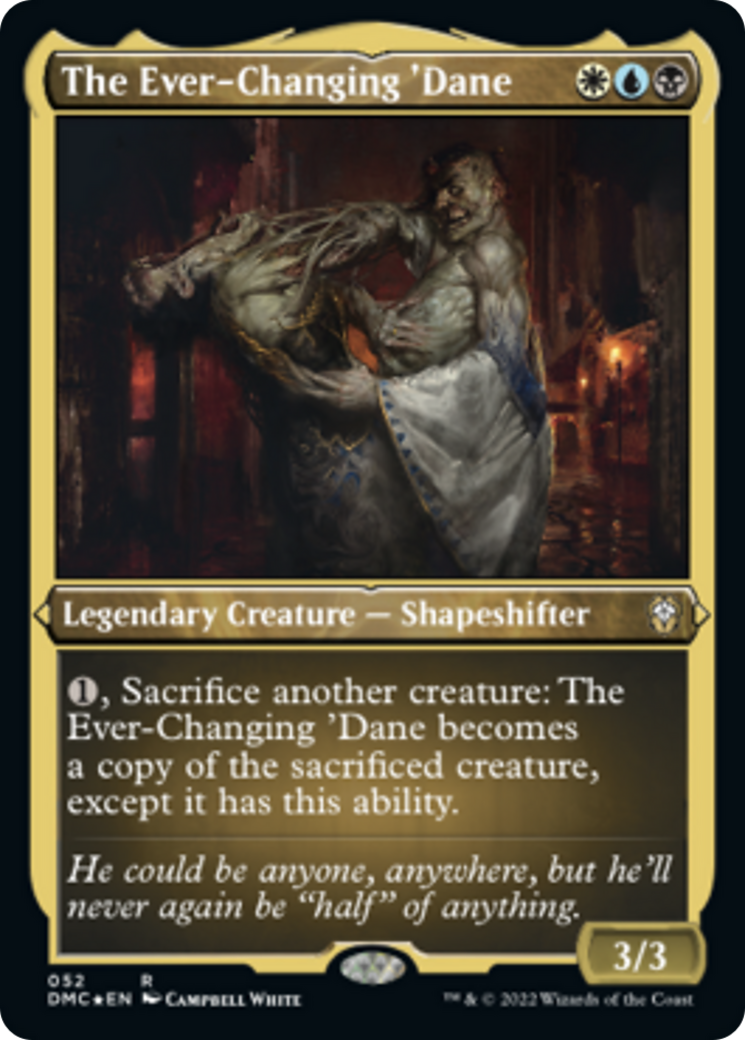 The Ever-Changing 'Dane Card Image