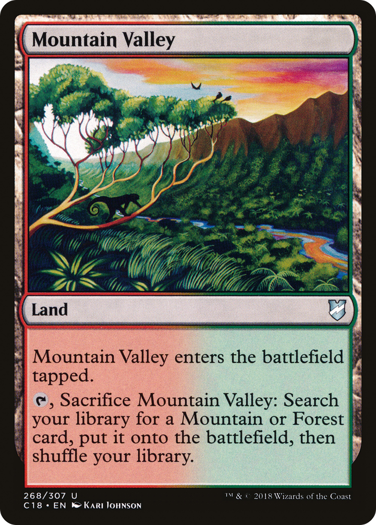 Mountain Valley Card Image