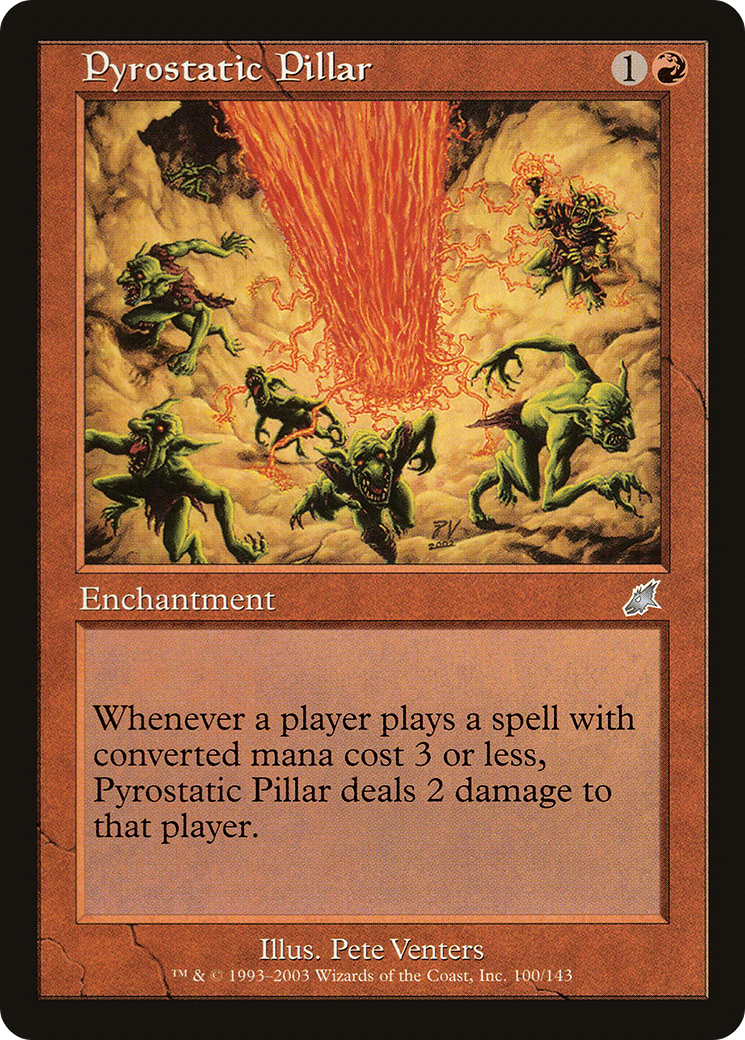 Pyrostatic Pillar Card Image