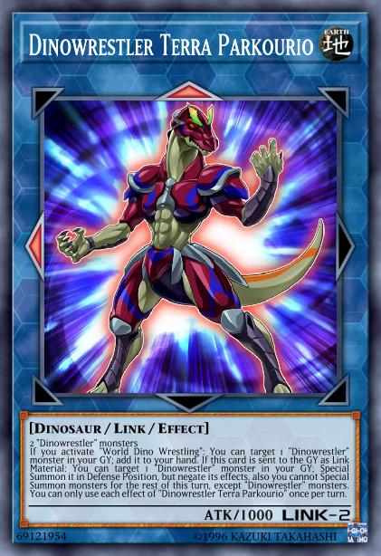 Dinowrestler Terra Parkourio Card Image