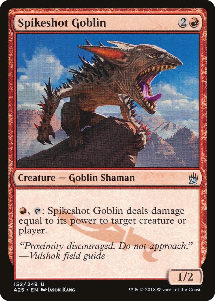 Spikeshot Goblin Card Image
