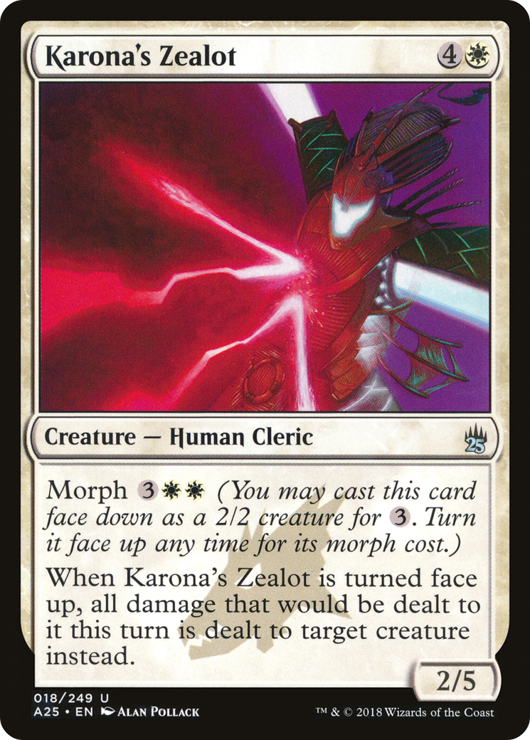 Karona's Zealot Card Image