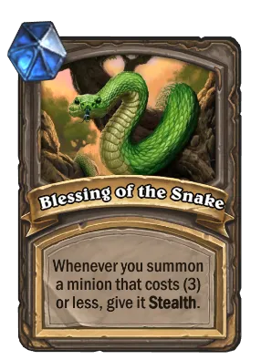 Blessing of the Snake Card Image