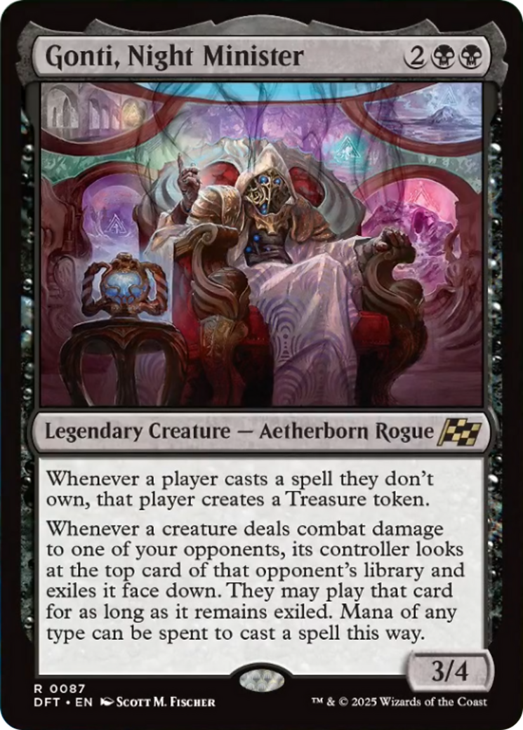 Gonti, Night Minister Card Image